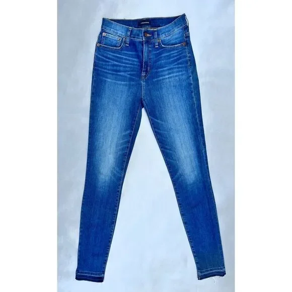 J. Crew Toothpick High Rise Tall Jeans - Picture 3 of 5